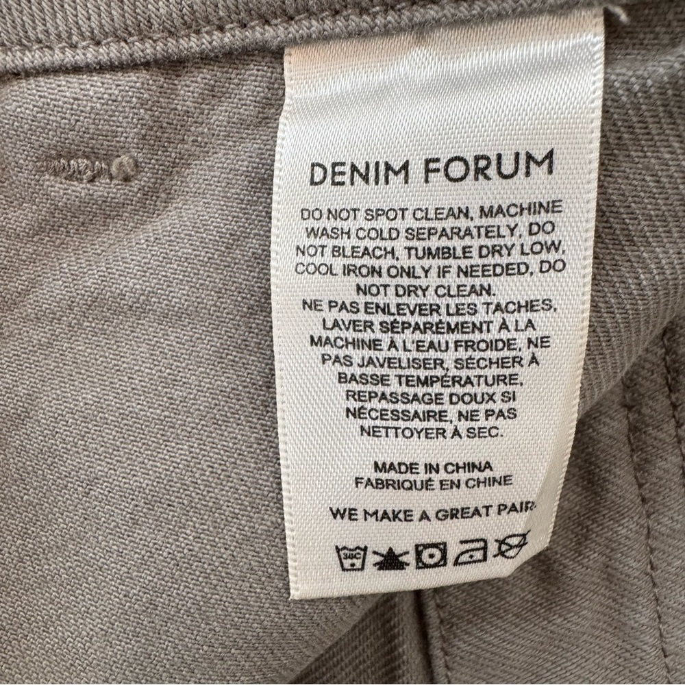 Denim Forum Aritzia Gray Women’s Shorts Bermuda Jorts Summer 0026 - Picture 15 of 17